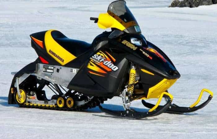 Fastest Snowmobiles In The World Ski-Doo MXZ REV Sport 600 HO (2003)