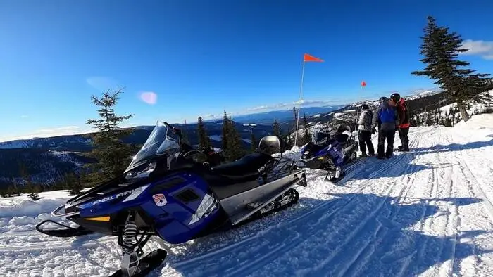 Best Places To Snowmobile In Idaho Priest River Valley